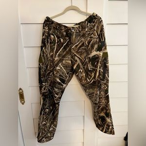 Drake waterfowl max-5 camo lightweight camo pants L